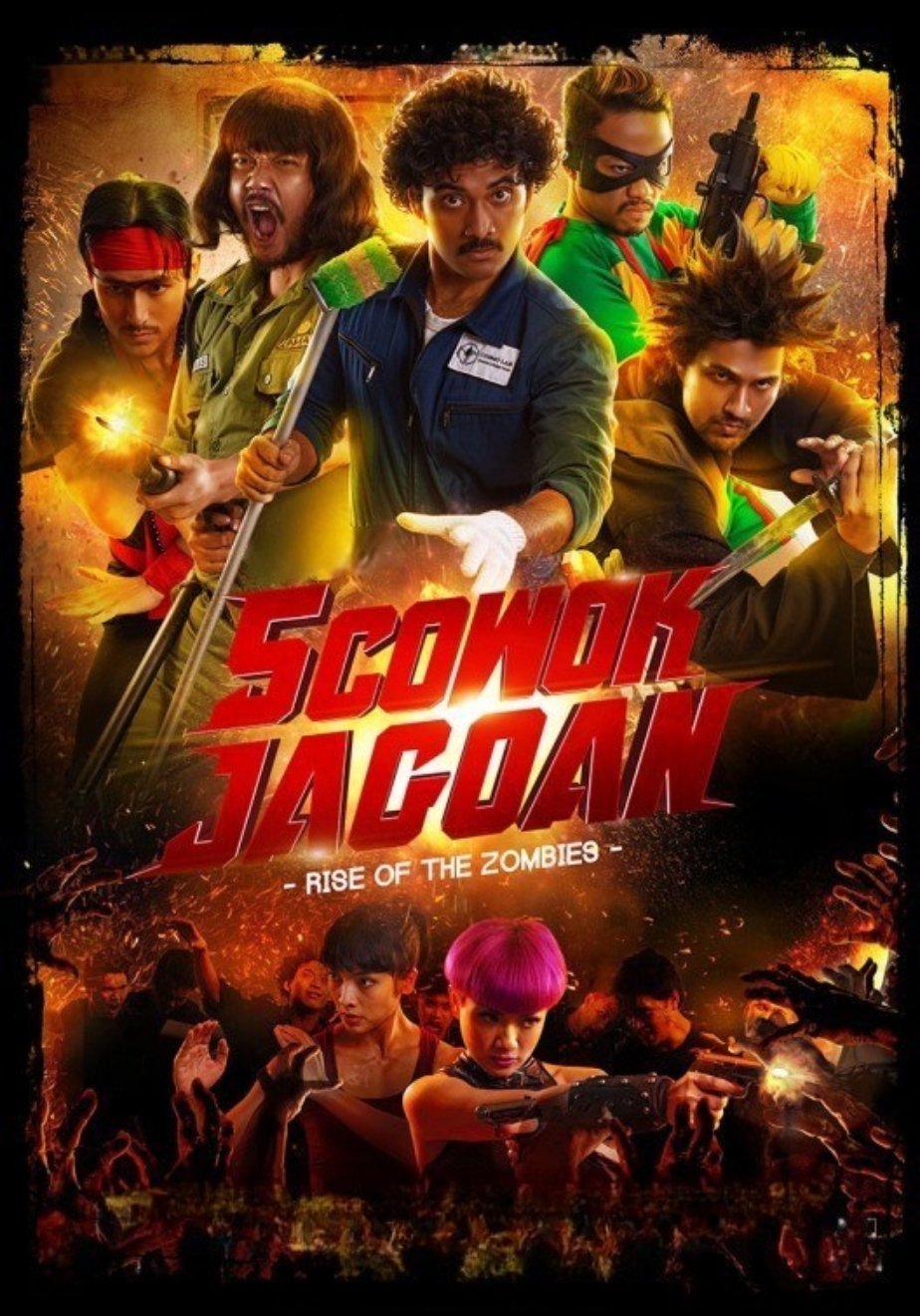 5 Cowok Jagoan: Rise of the Zombies poster