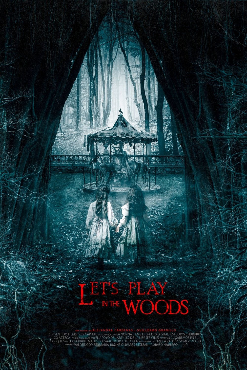 Jugaremos en el bosque poster