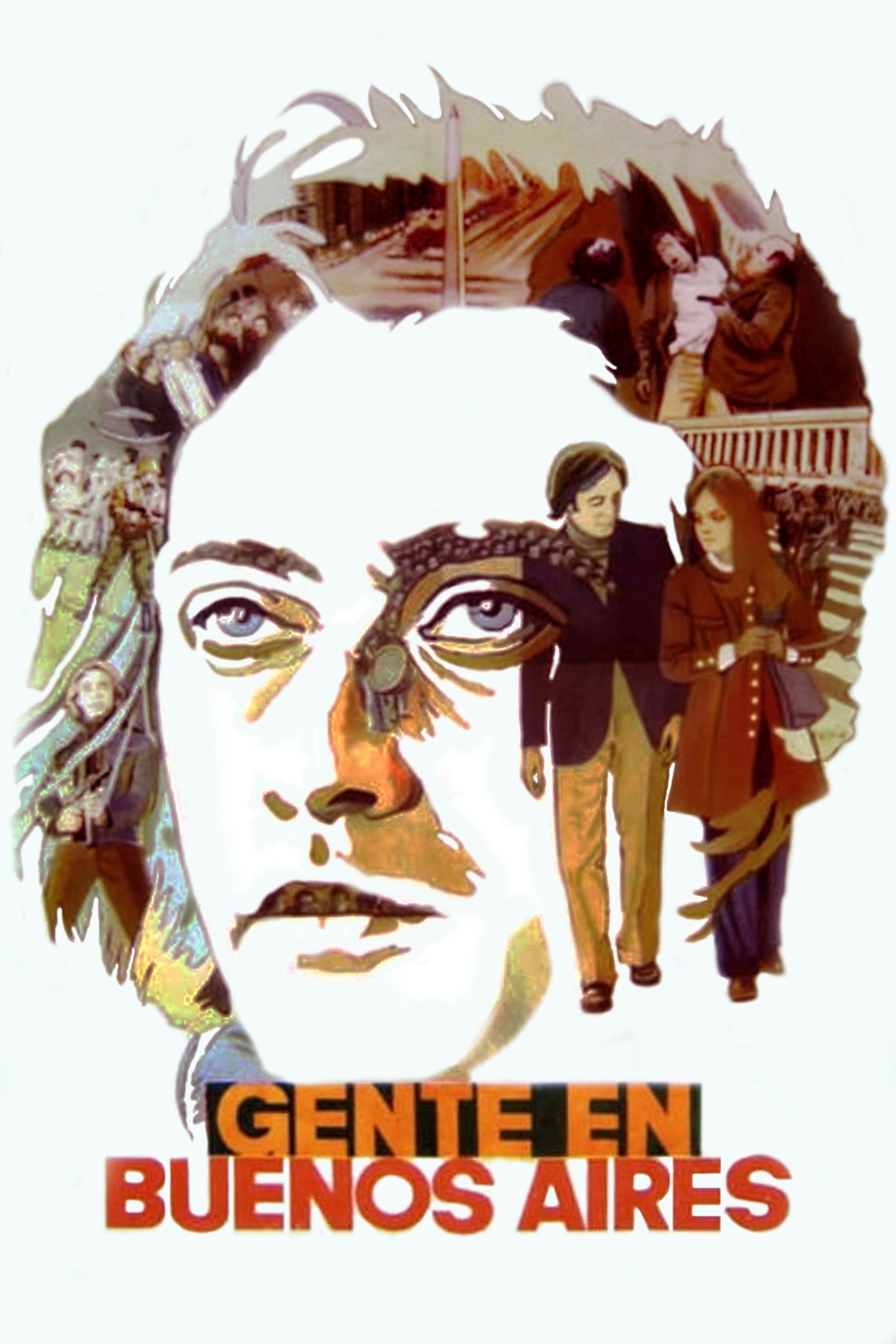 People in Buenos Aires poster