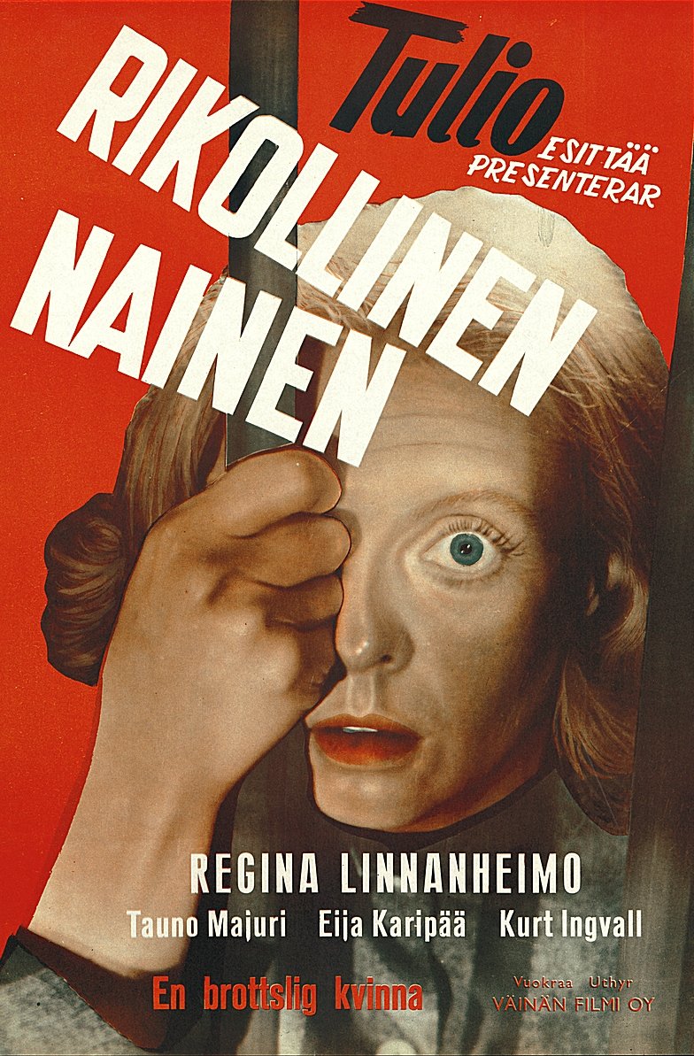 Rikollinen nainen poster