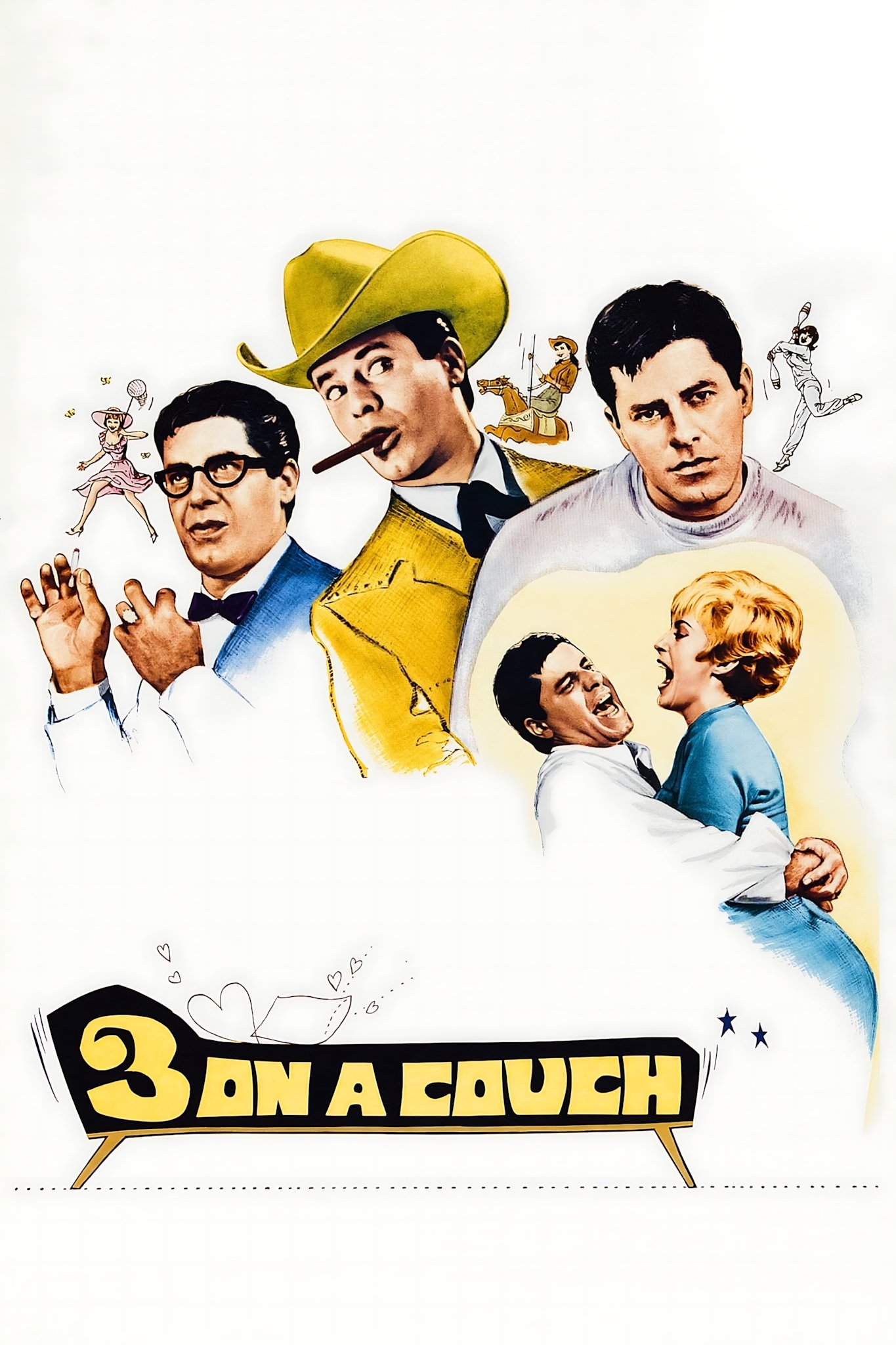Three on a Couch poster
